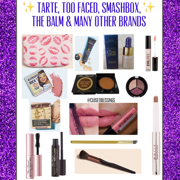 Sephora Other - TARTE,TOO FACED,SMASHBOX & MANY BRANDS MAKEUP KIT